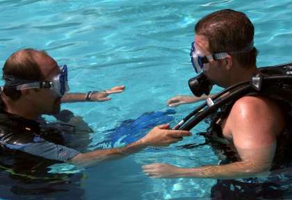 Cours Padi Discover Scuba Diver - Soneva Fushi