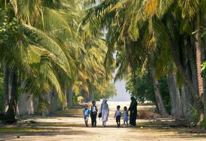 Village de pêcheurs aux Maldives © Ja Manafaru