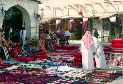 Le Souq Waqif à Doha au Qatar