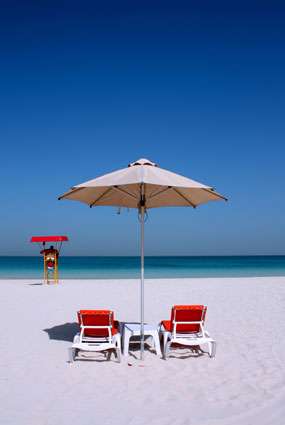 Plage publique à Saadiyat