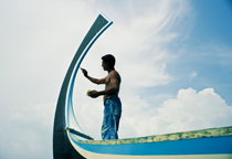 Bateau maldivien © Ja Manafaru