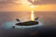 Maldives - Angaga Island Resort & Spa - Vue aérienne